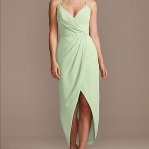 Tulip Hem Dusty Sage David’s Bridal